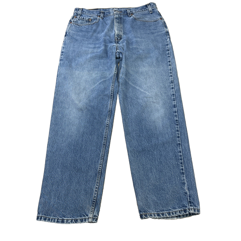 Vintage Levis 550 Relaxed Fit Jeans Mens 38x32 (36X32) Blue Denim Faded Cotton